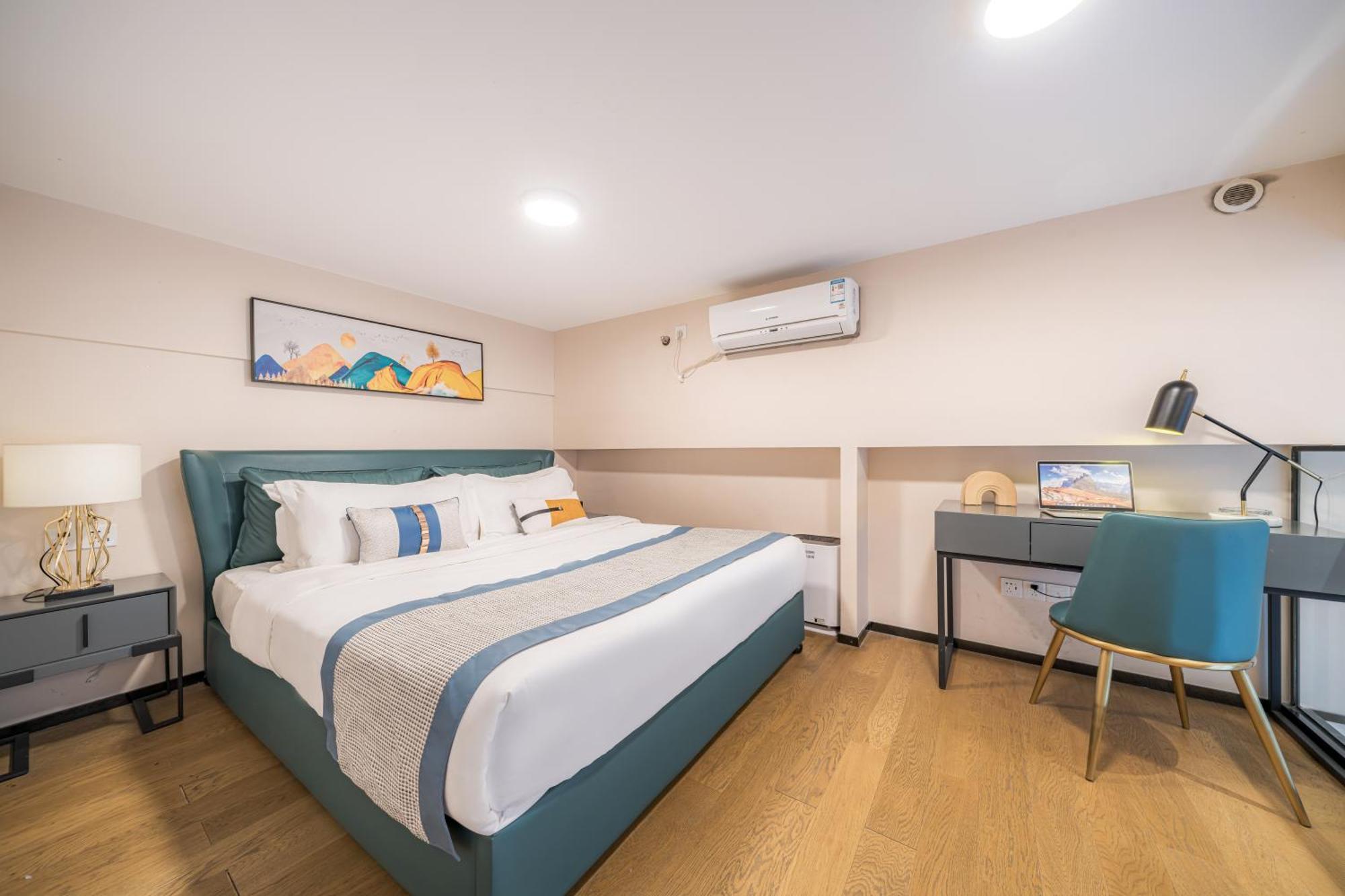 Gepai Executive Apartment - Shenzhen Futian Convention And Exhibition Center Eksteriør billede