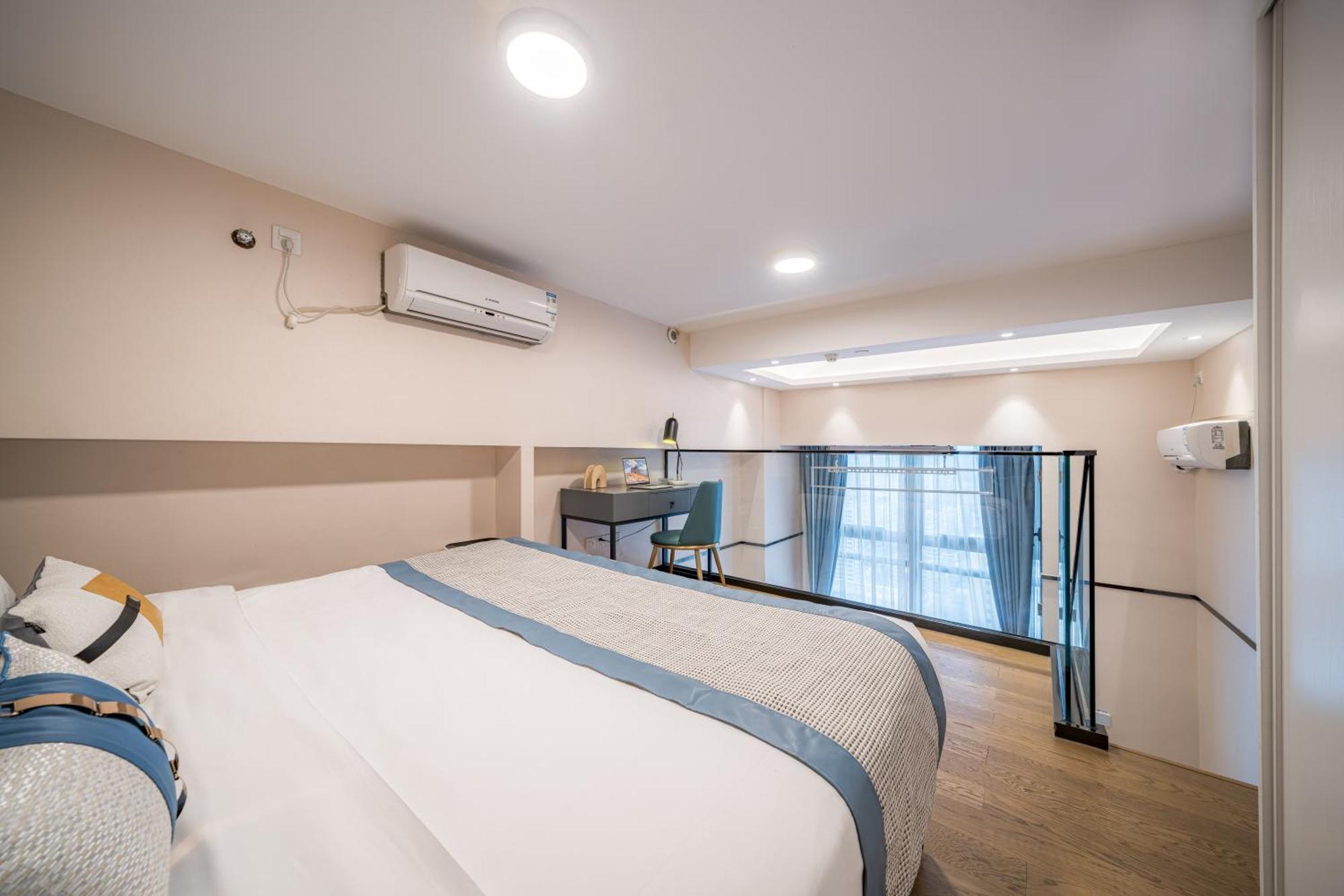 Gepai Executive Apartment - Shenzhen Futian Convention And Exhibition Center Eksteriør billede