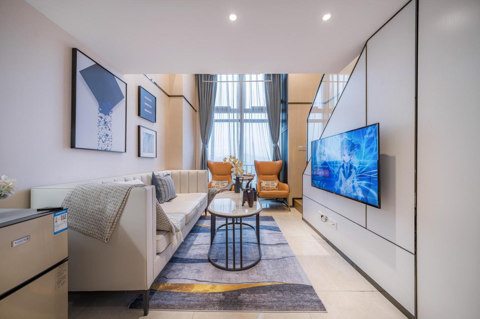 Gepai Executive Apartment - Shenzhen Futian Convention And Exhibition Center Eksteriør billede