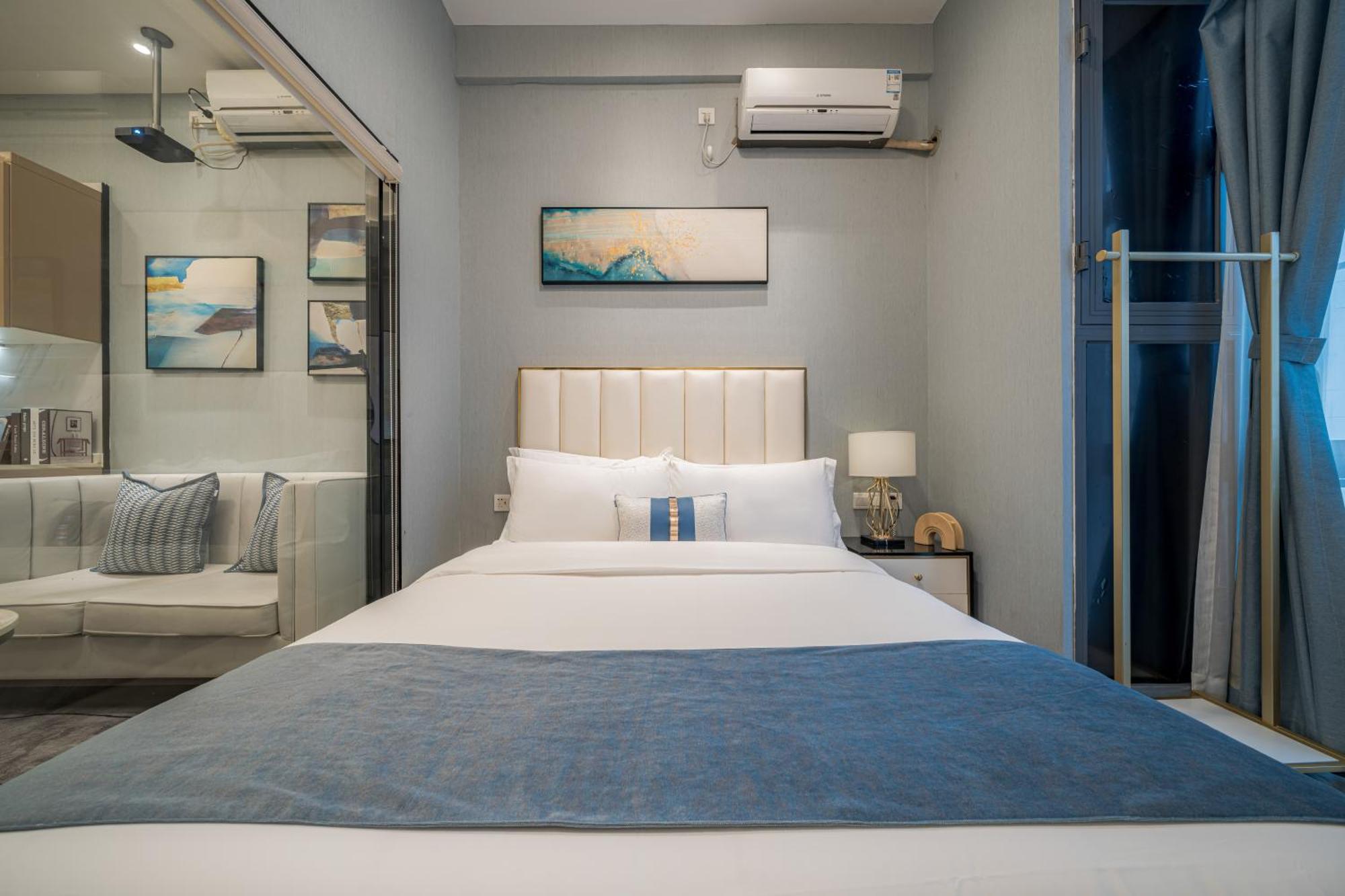 Gepai Executive Apartment - Shenzhen Futian Convention And Exhibition Center Eksteriør billede