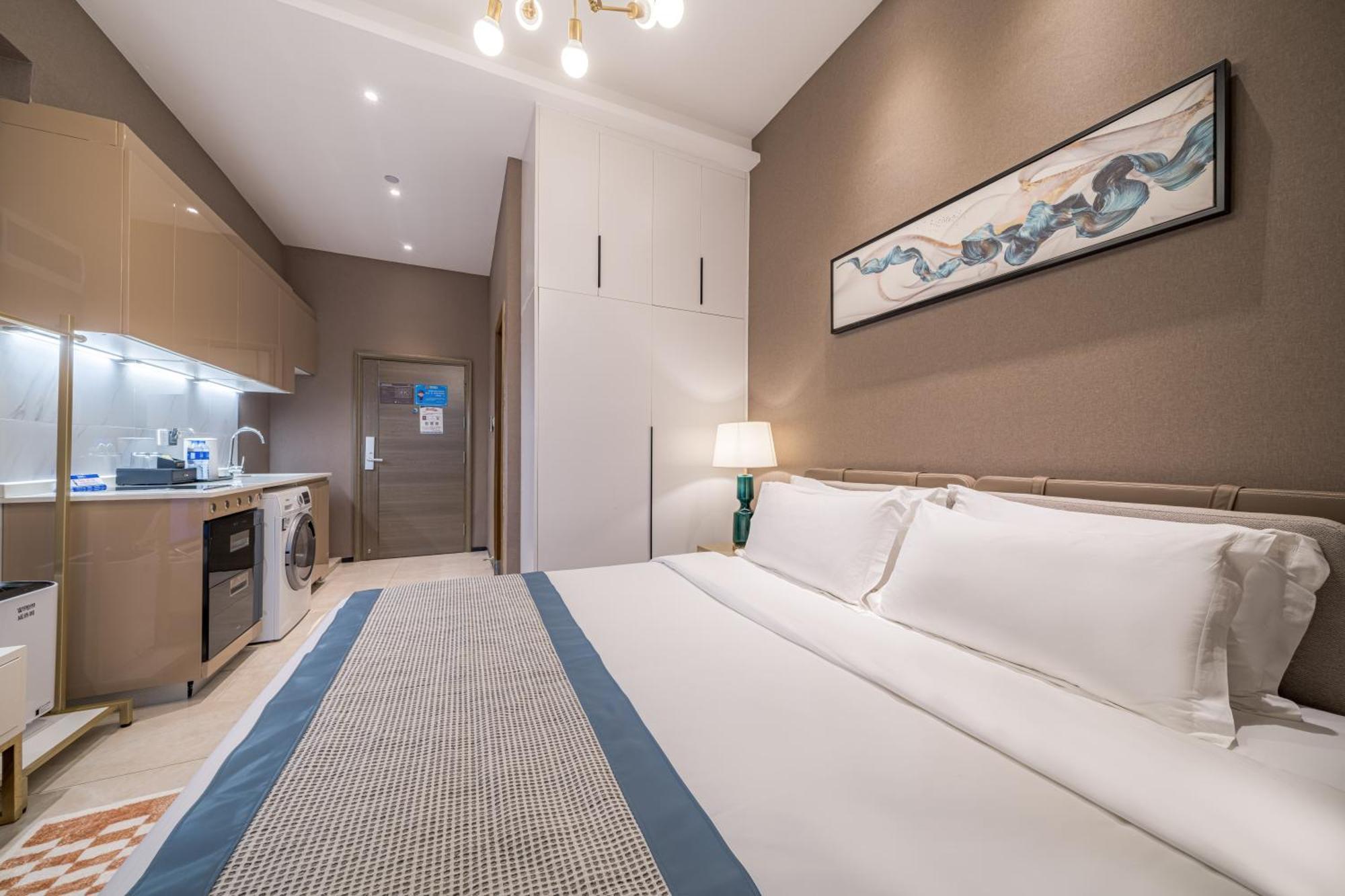 Gepai Executive Apartment - Shenzhen Futian Convention And Exhibition Center Eksteriør billede